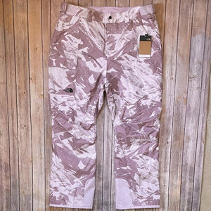 NWT The North Face Freedom Insulated Snow Pants Pink Camo Plus 2X